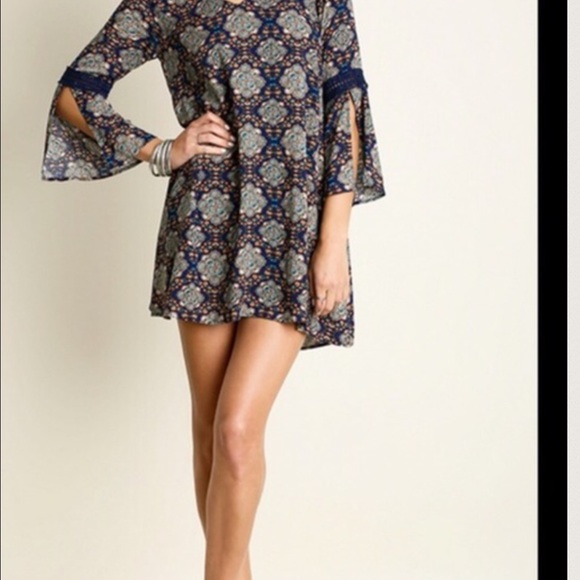 ❗️Boho Paisley Tunic Slip Dress NWT - Picture 2 of 4