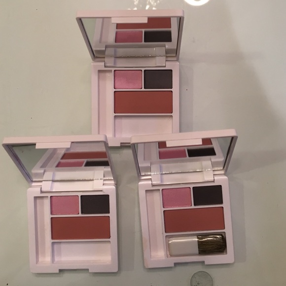 Clinique eye shadow duo and blush