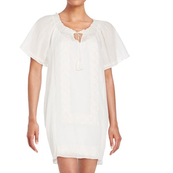 New! Joie Embroidered Cotton Dress