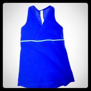 Lululemon blue tank top