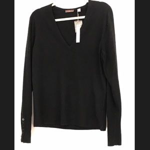 NWT BEAUTIFUL CASHMERE V-NECK SWESTER by CULLEN