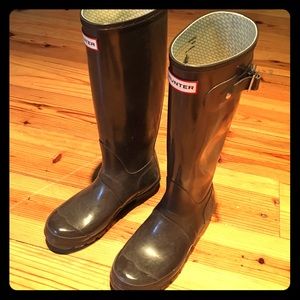 Hunter rain boots