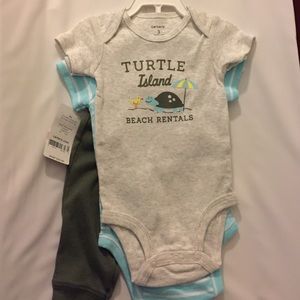 NWT CARTERS 3 piece size 3 months