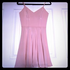 Amanda Uprichard Blush Pink silk dress