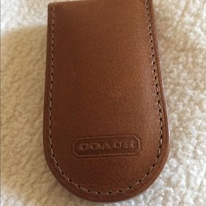 Coach authentic money clip💕💞