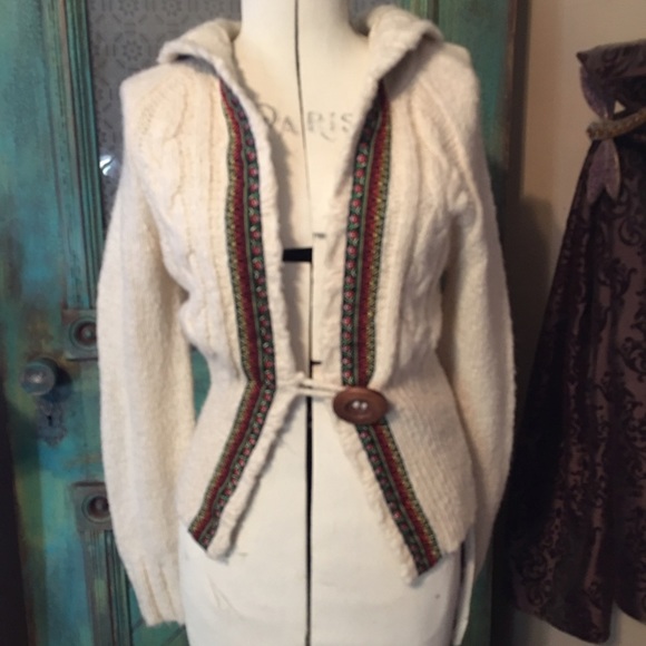Free People Chunky knit  sweater size large