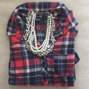 Flannel Button up