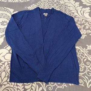 Royal blue cardigan👚
