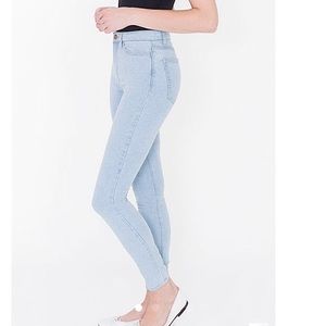 American Apparel pencil jeans