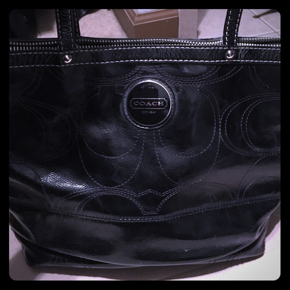 Beautiful Black Coach Purse