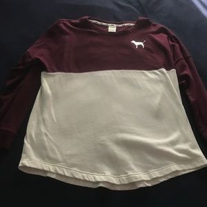 VS Pink Multi-tone Sweatshirt