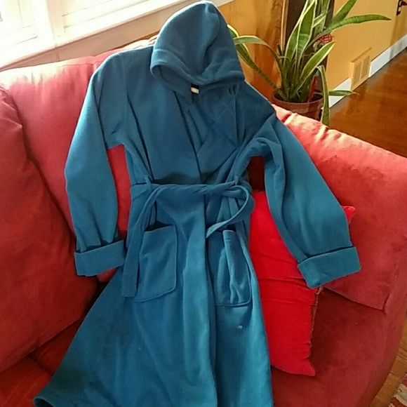 Hooded boy's robe
