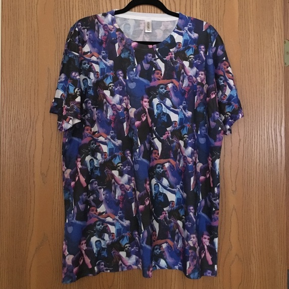 Clashist Drake Printed Tee Size XL