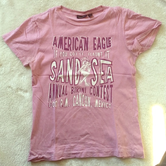 American Eagle Shirt - pink, lavender, purple - Picture 1 of 1