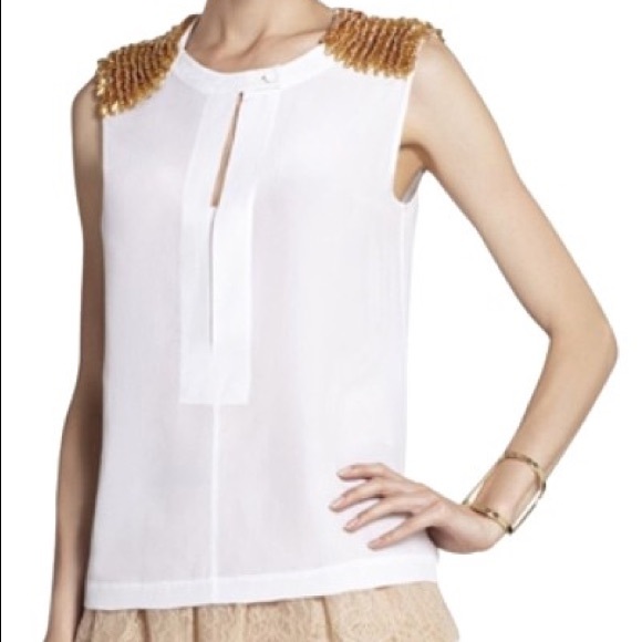 NWOT BCBGMAXAZRIA Oakley Blouse