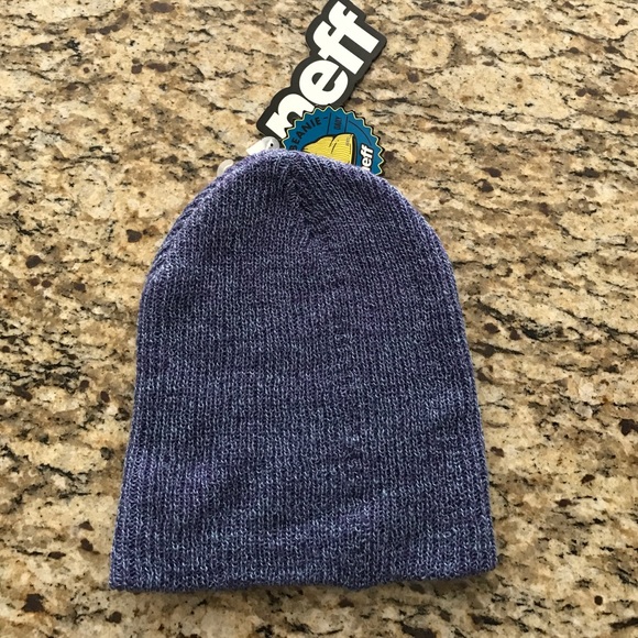 Neff Purple Knit Beanie