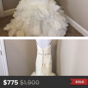 Maggie Sottero Ivory Wedding Dress