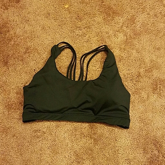 NWOT Sports bra caged back