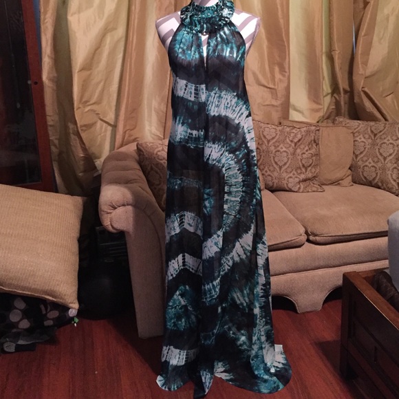 NWOT H&M BEYONCÉ Collection MaxiDress/ SwimCover. - Picture 3 of 4