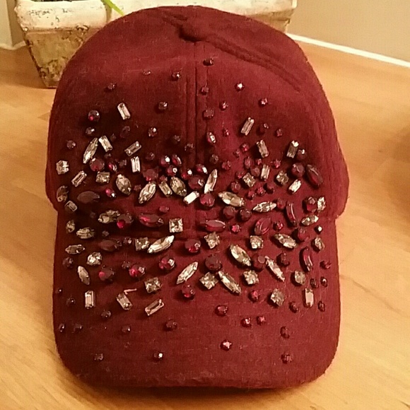 J crew jewel baseball cap