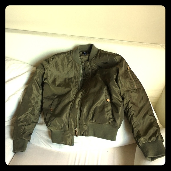 Army Green Bomber