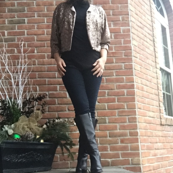 Anthropologie Sequin Bolero - Picture 4 of 4