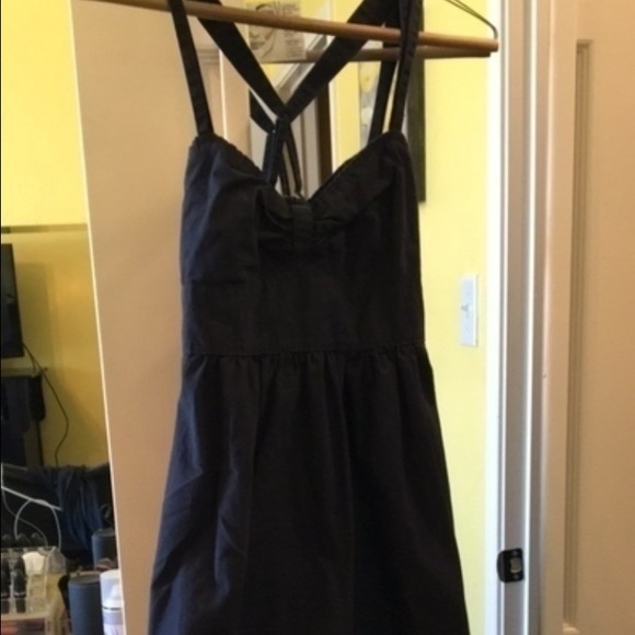 Navy blue summer dress from hollister