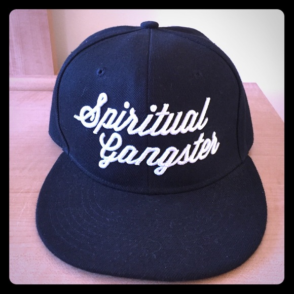 Spiritual Gangster Flat Brim Hat - Black