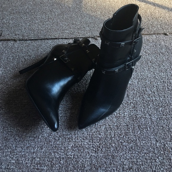 Black Charlotte Russe Spike Heels