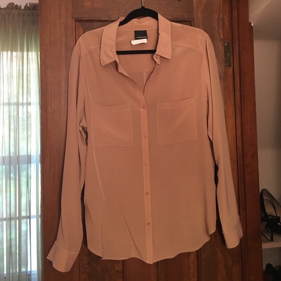 Trouve Beige Blouse - Picture 1 of 2