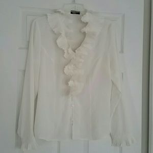 Spense ruffle blouse