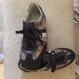 Coach tennis shoes