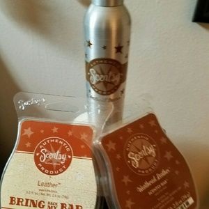 Scentsy Room Spray and 2 Scentsy Bars bundle