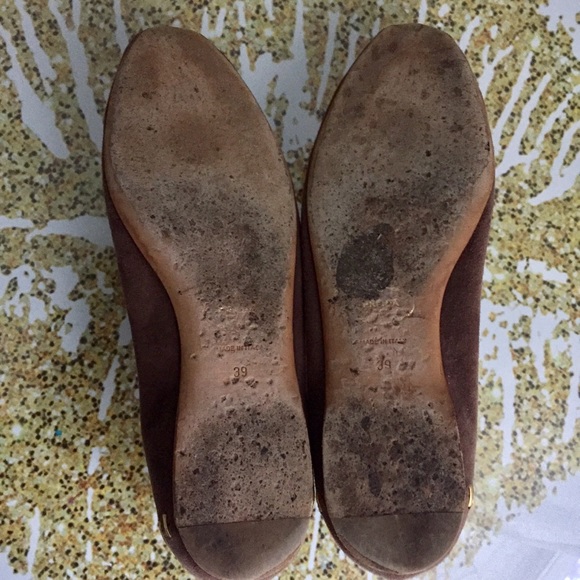 Prada Peep Toe Ballet Flats - Picture 6 of 7