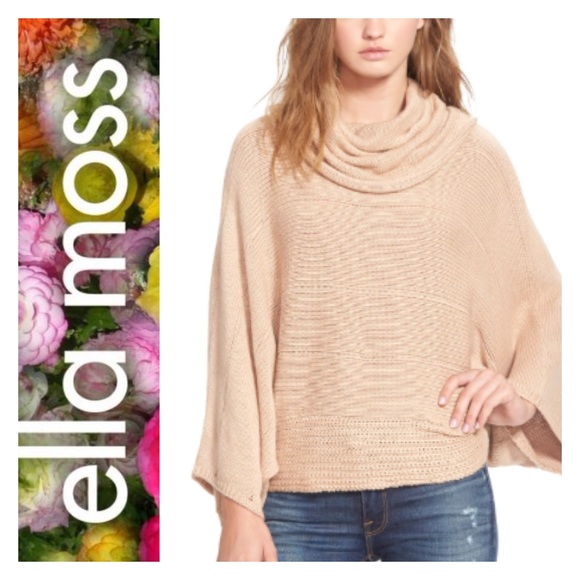 🌟SALE🌟Ella Moss 'Liya' Cowl Neck Sweater