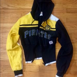Pittsburgh Pirates Womens Small Sweatshirt Zip Up