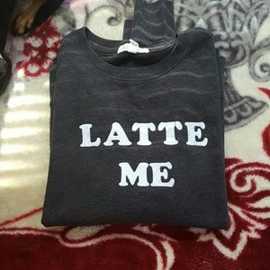 Aeropostale 'LATTE ME' Sweater