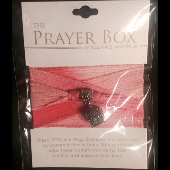 Prayer Silk Wrap Bracelet.