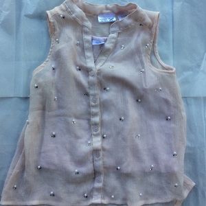 Pink top with tank top underneath