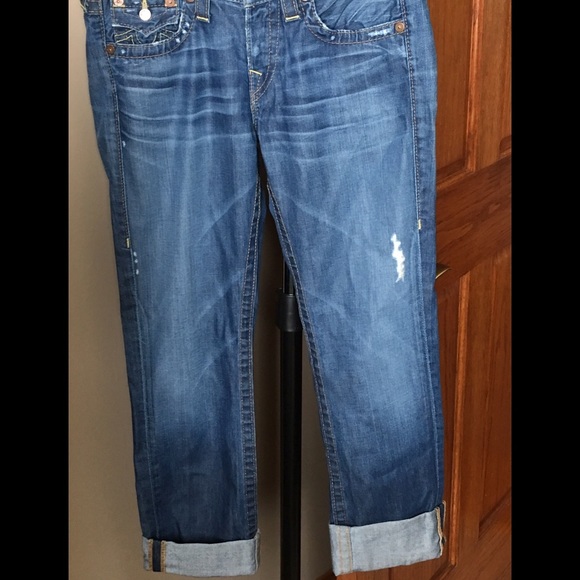 True Religion Boyfriend jeans