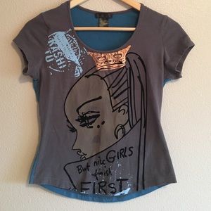 RESERVED: MIRIAM- Custo "Nice girls Finish First"