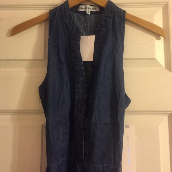 Almost Famous Denim Dress - Picture 3 of 4