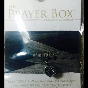 Prayer Silk Wrap Bracelet.