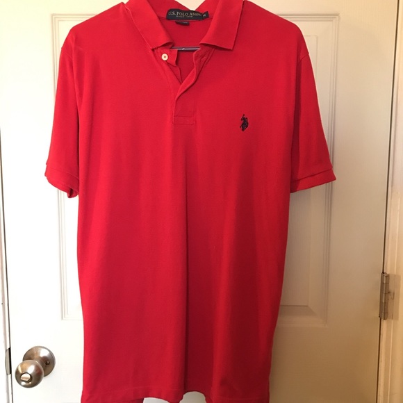 Red Collared T-Shirt