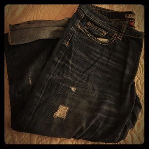BKE Denim Capri