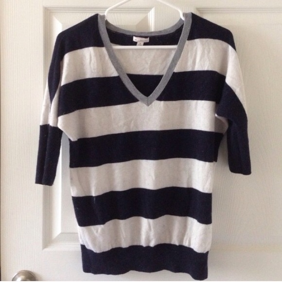 💙SALE!💙Gap 3/4 Dolman Sleeve Striped Sweater XS - Picture 2 of 2