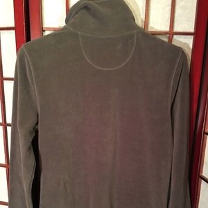Calvin Klein Althletic fleece zip up top GRAY  L