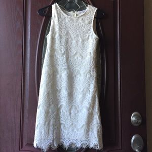 Stella Luce Off White Lace Dress
