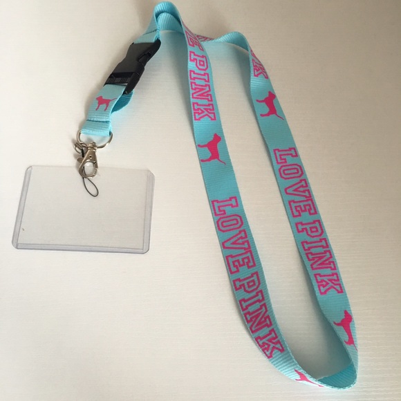 LOVE PINK ID LANYARD!!NEW!!