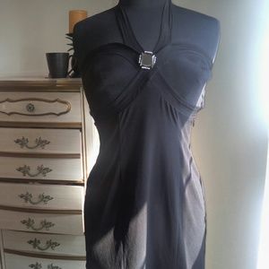 New Black Formfitting Guess Dress